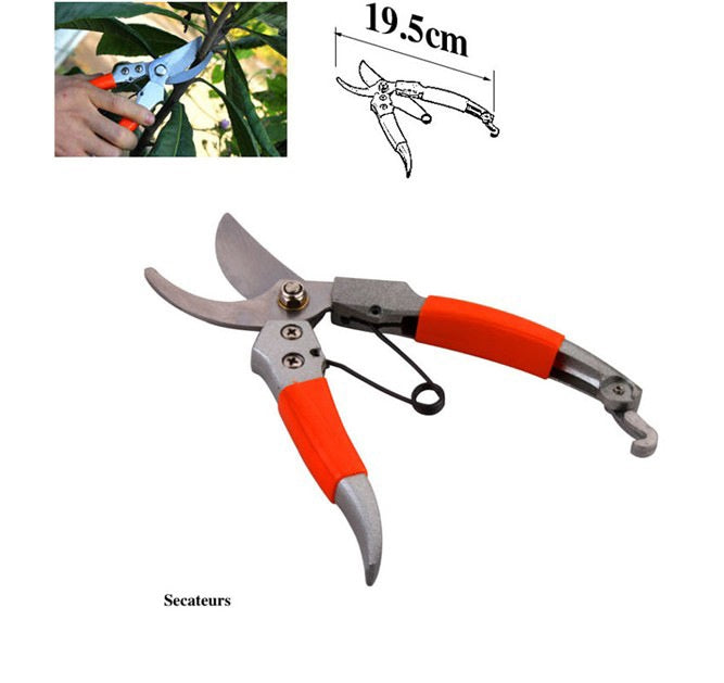LM Center's Mini Bonsai Tools Gardening Hand Tools Kit with Tote Bag Elbow Branch Nail Rake Spade Spraying Pot for Gardeners - Image 2