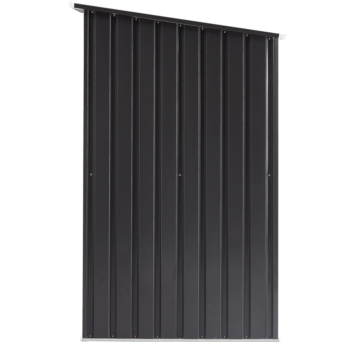 Metal Firewood Storage Shed - Decindoor