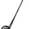 ULM Center ProCut 16” Manual Reel Lawn Mower – 7 Precision Blade Push Mower for Small to Medium Lawns, Lightweight Eco - Friendly Grass Cutter - Decindoor