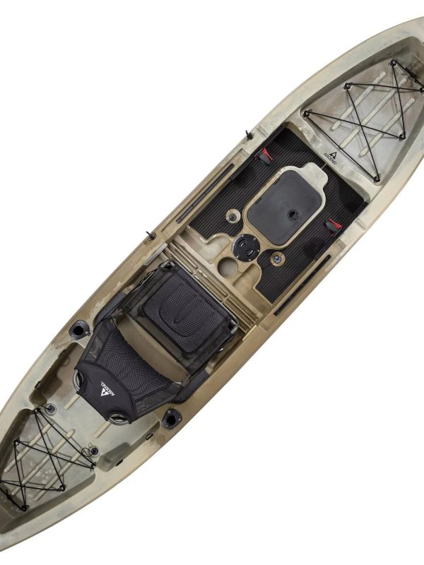 Ascend 12T Sit - On - Top Kayak Stable Fishing & Recreational Kayak with Adjustable Seat - Decindoor